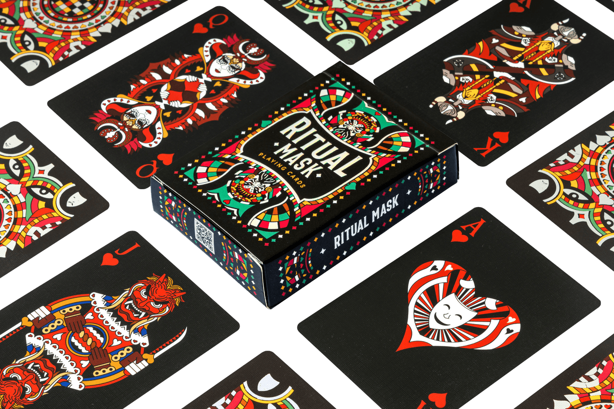 Ritual Mask Playing Cards