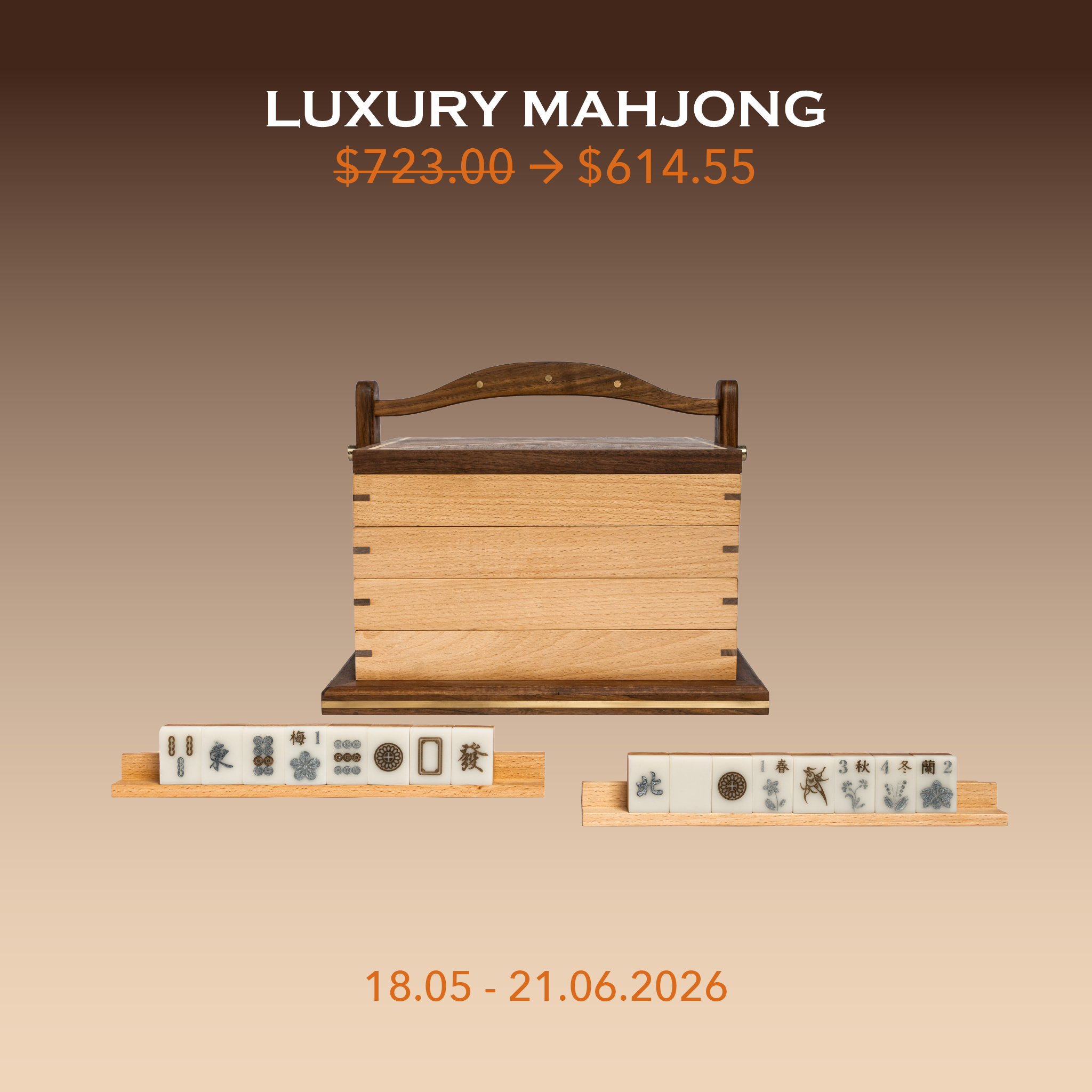 Luxury Mahjong Set