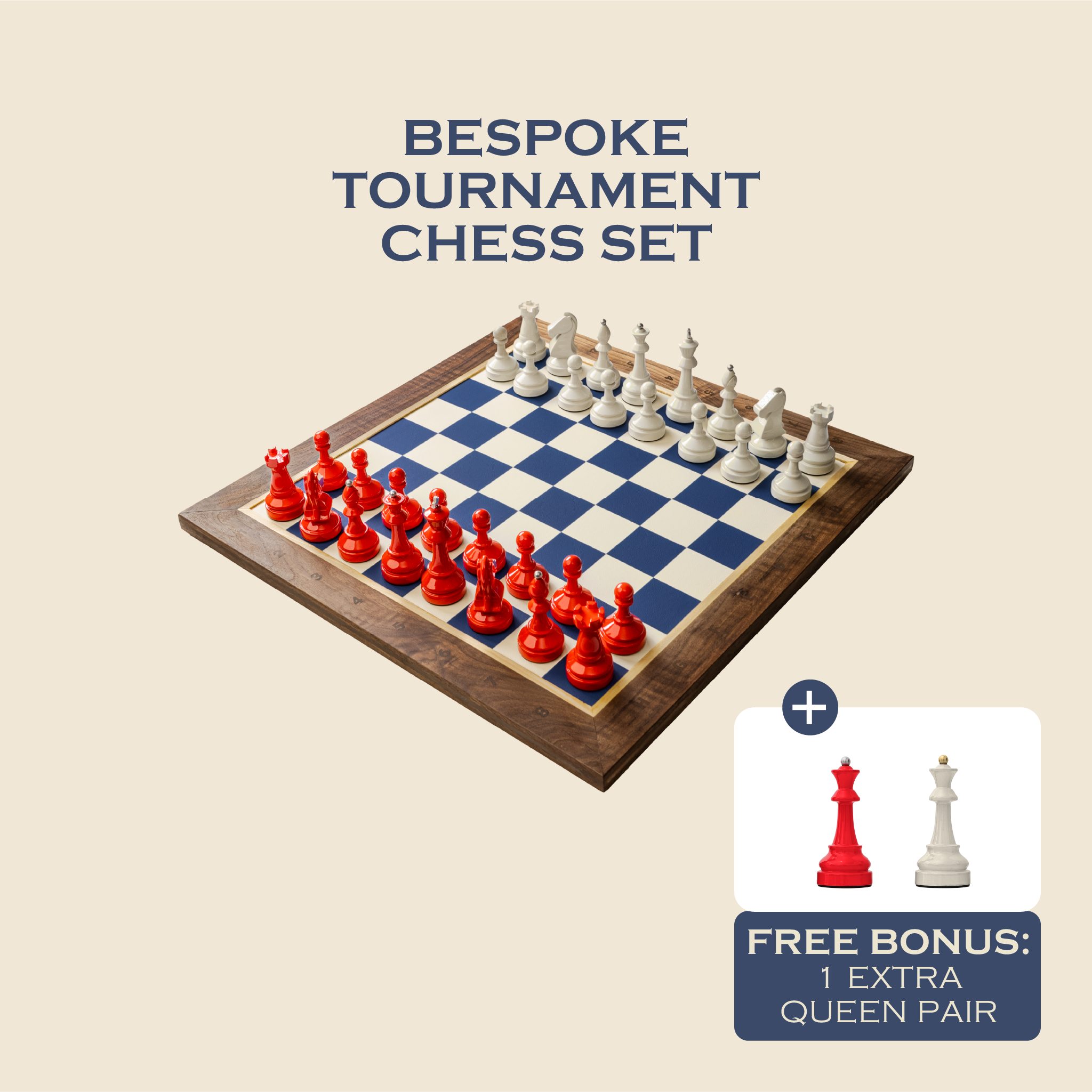 Bespoke Tournament Chess Set