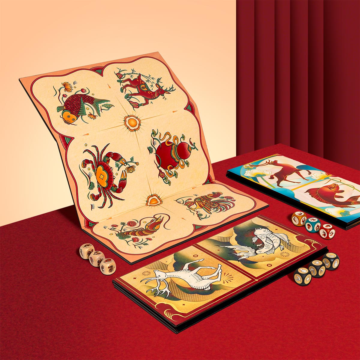 Bầu Cua (Hoo Hey How) Game - 'Ý Giao' edition