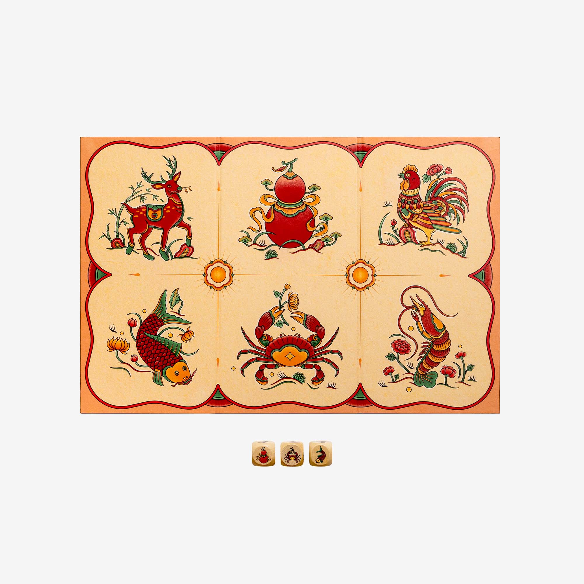 Bầu Cua (Hoo Hey How) Game - 'Ý Giao' edition