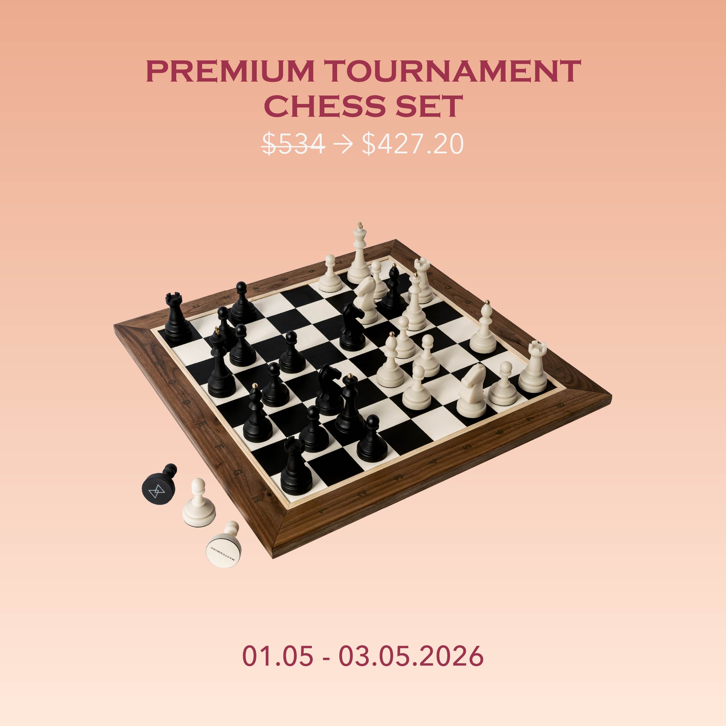 Premium Tournament Chess Set