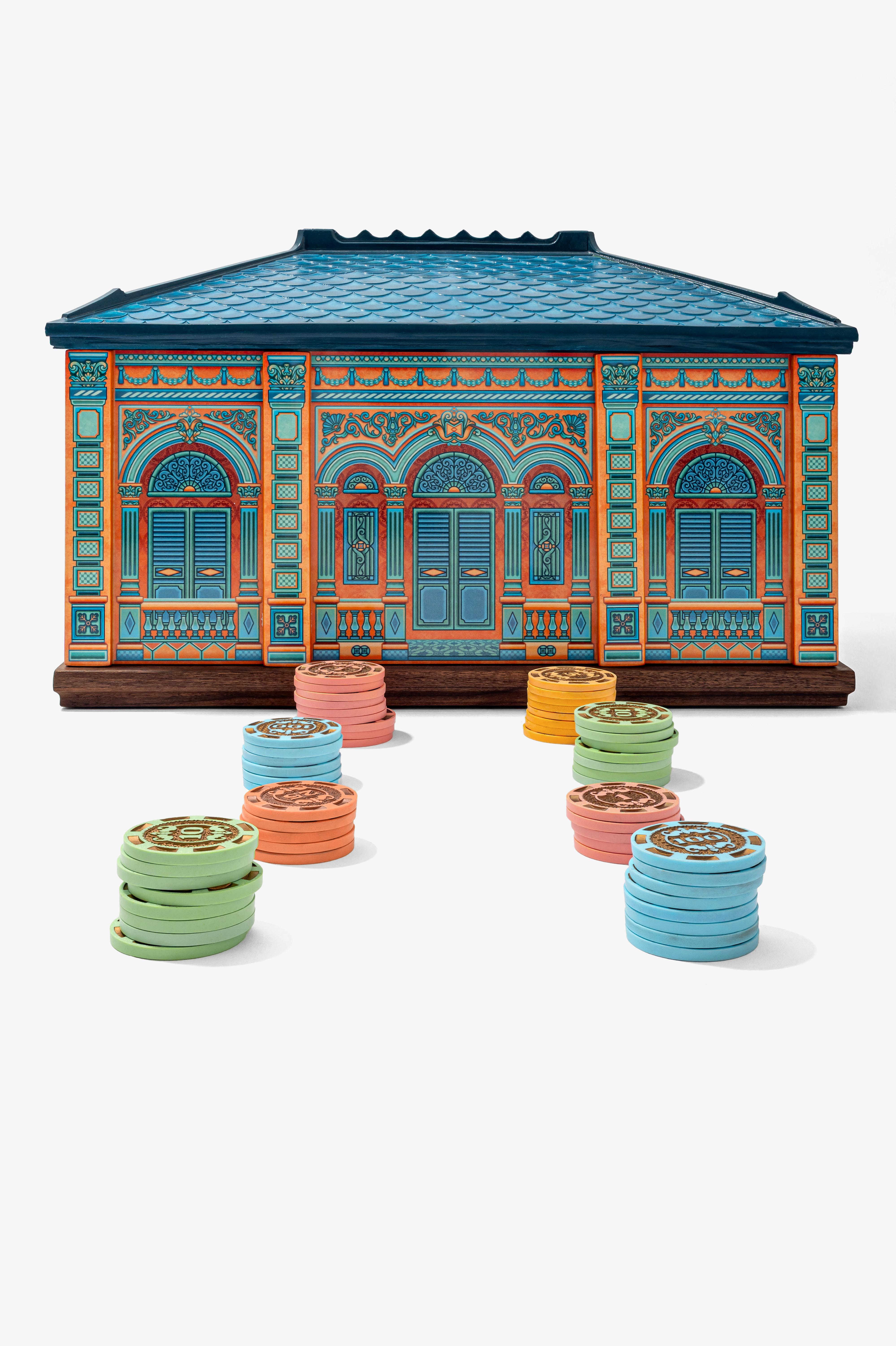 Indochine La Maison de l'Indochine Poker Set