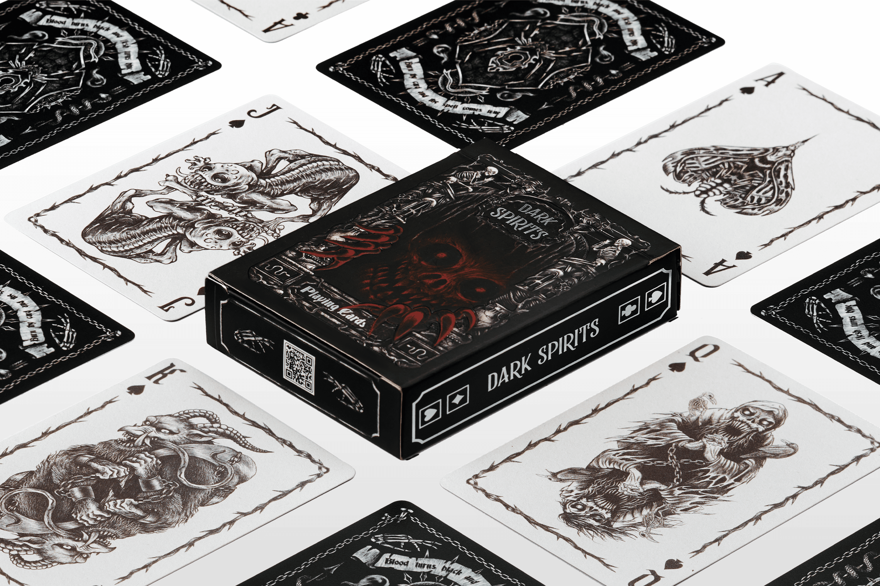 Dark Spirits Playing Cards