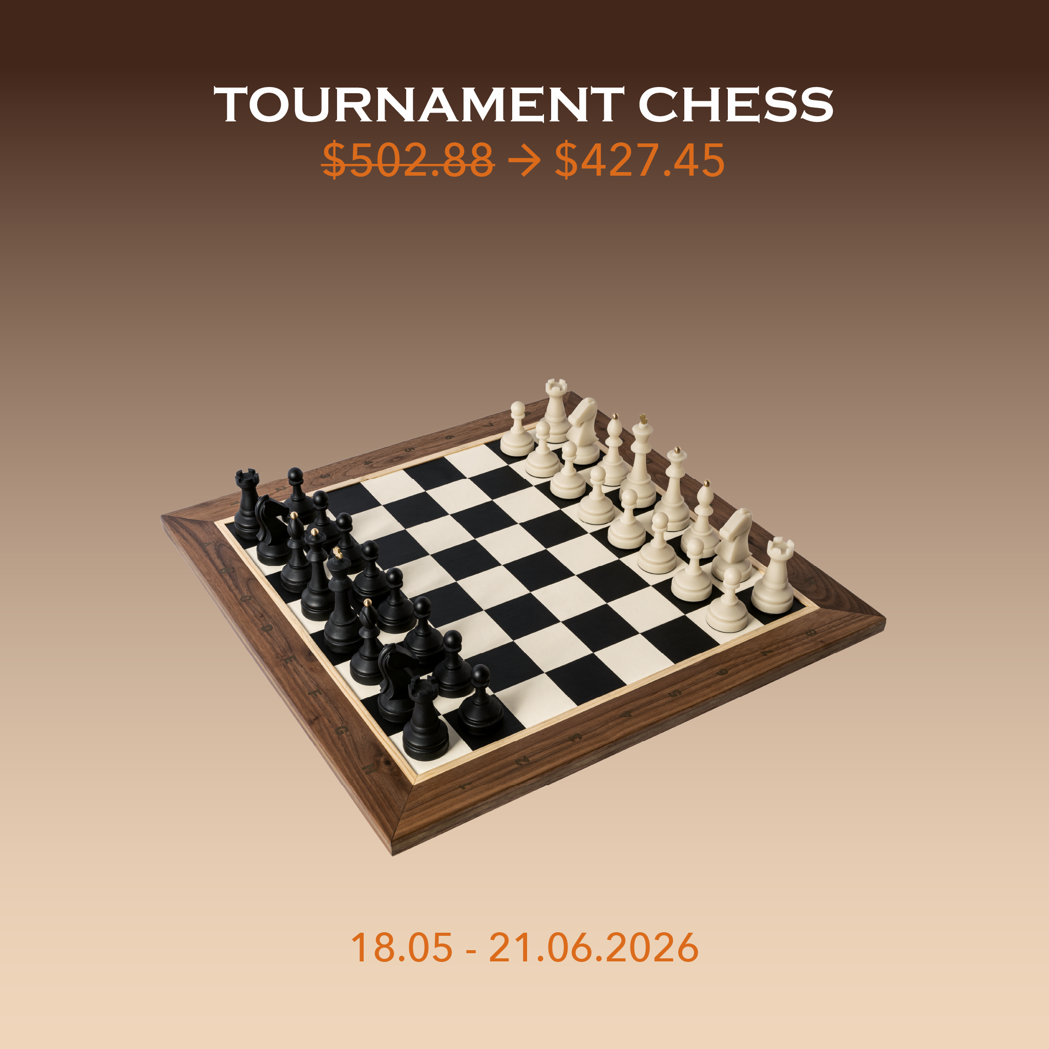 Premium Tournament Chess Set