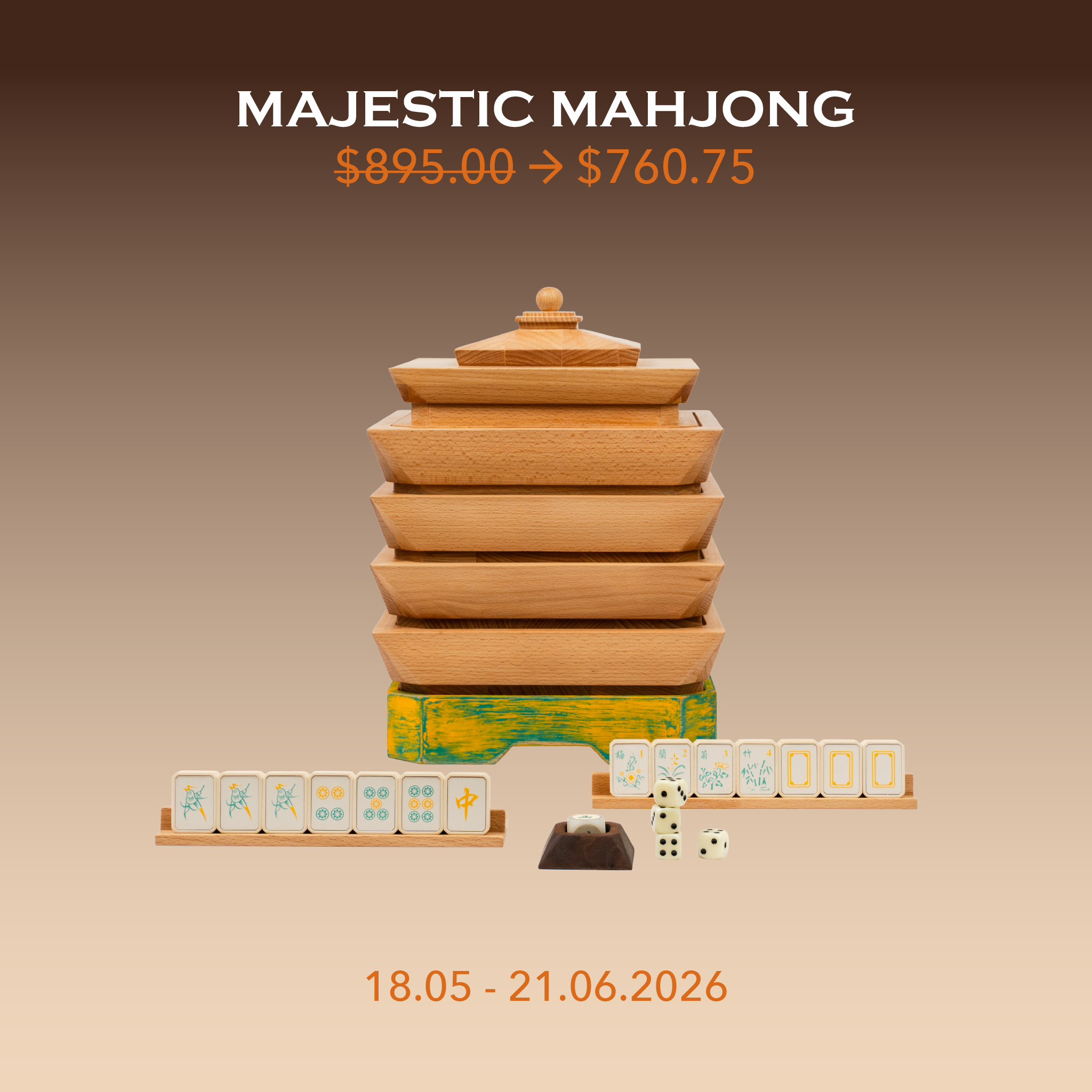 Majestic Mahjong Set