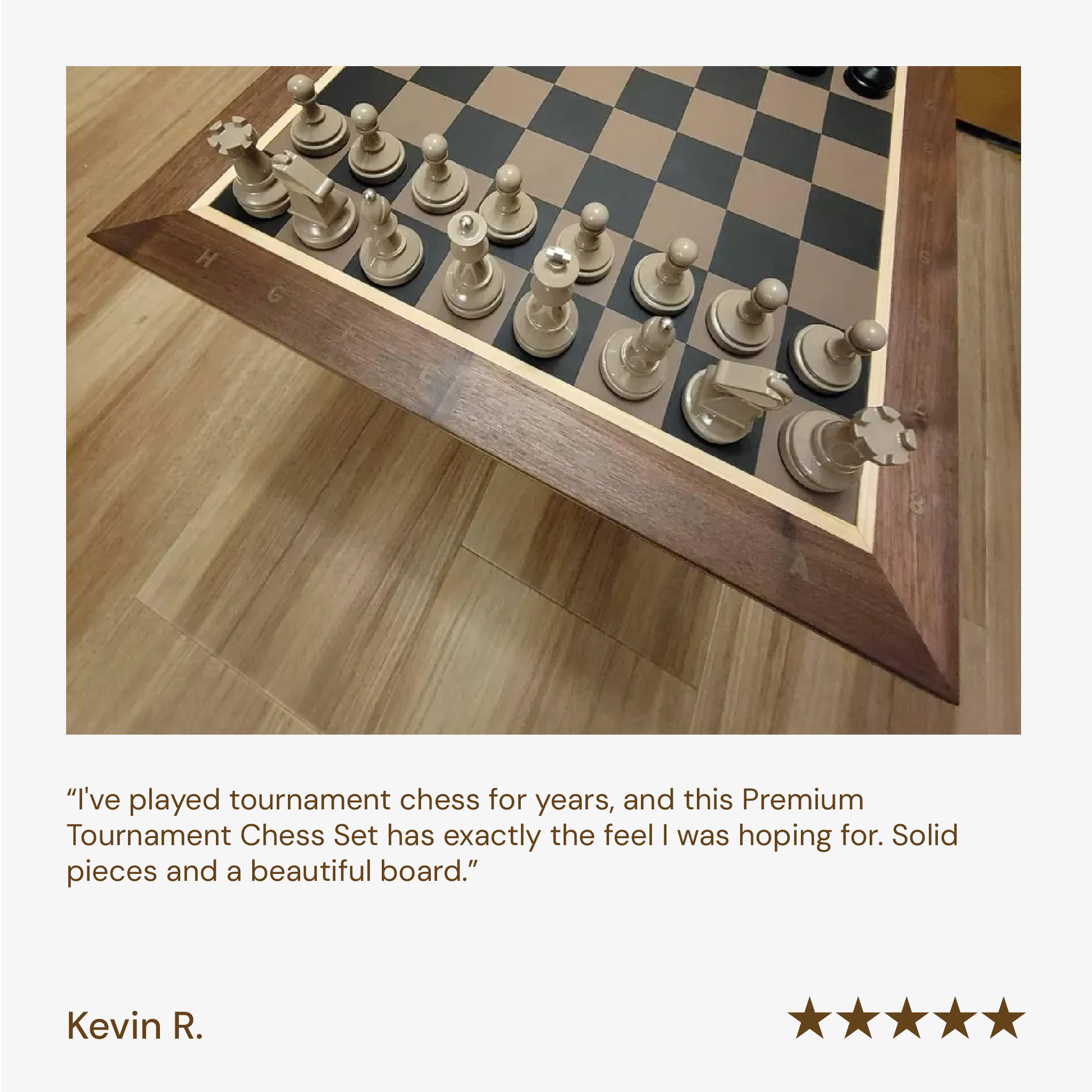 Premium Tournament Chess Set