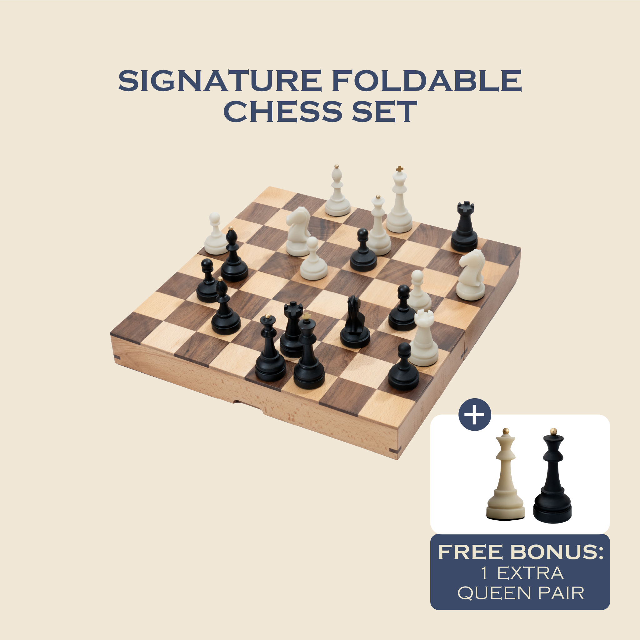 Foldable Chess Set