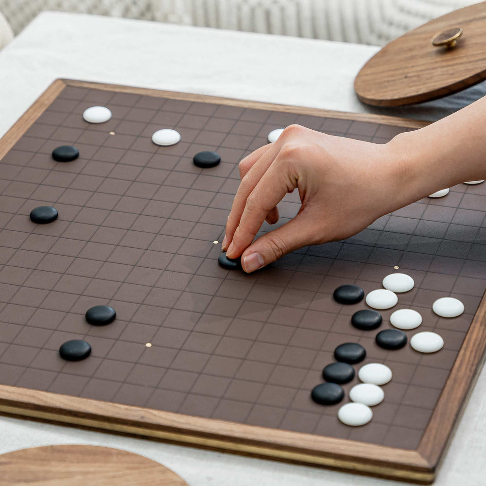 Game Go Box Wooden Go Game Set