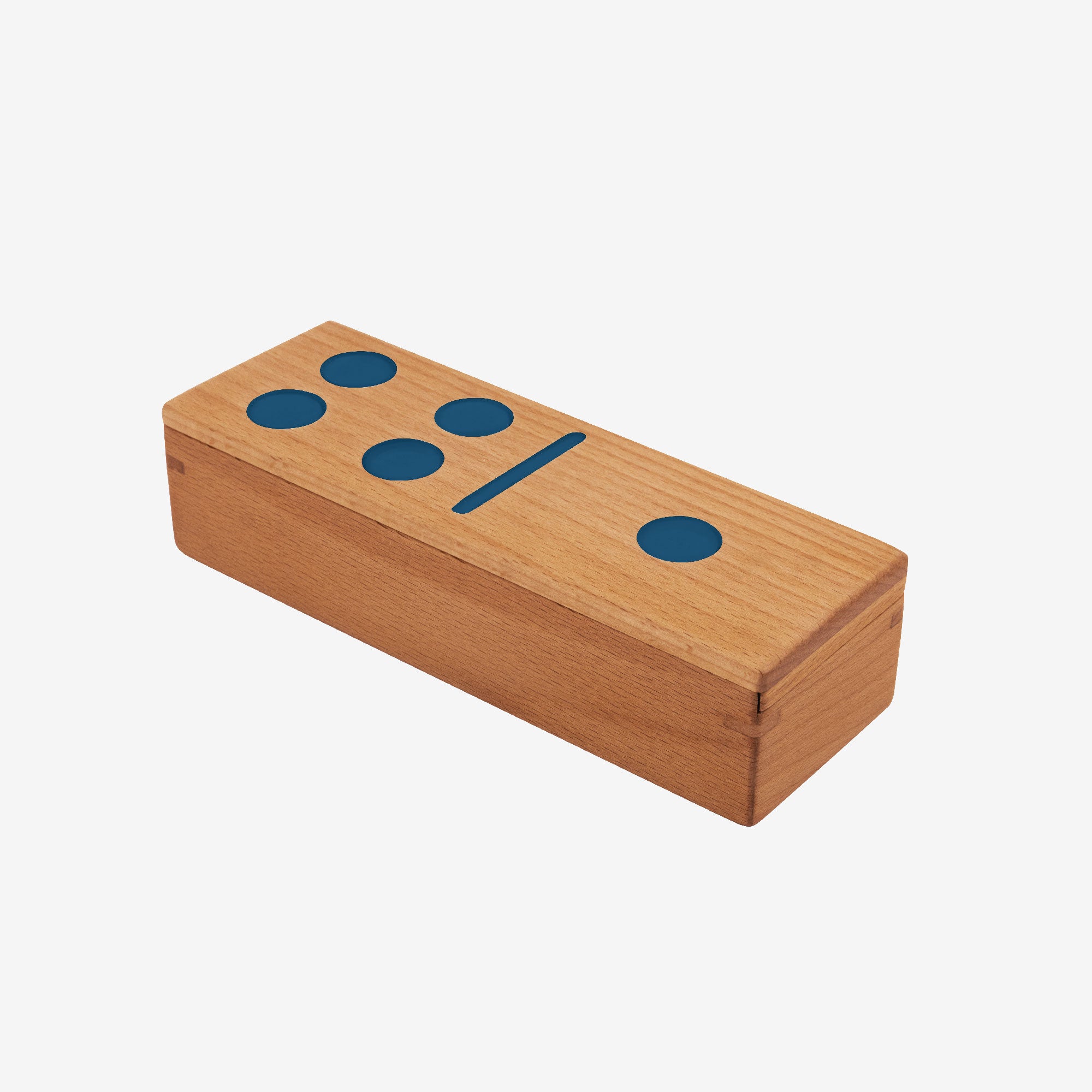 Colorburst Wooden Domino Set