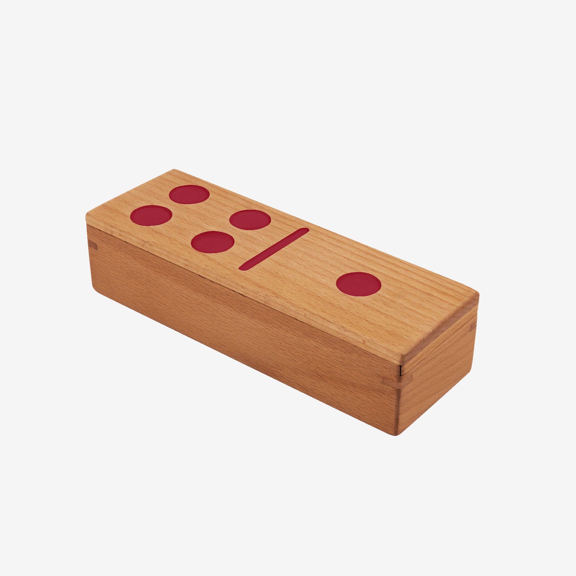 Colorburst Wooden Domino Set