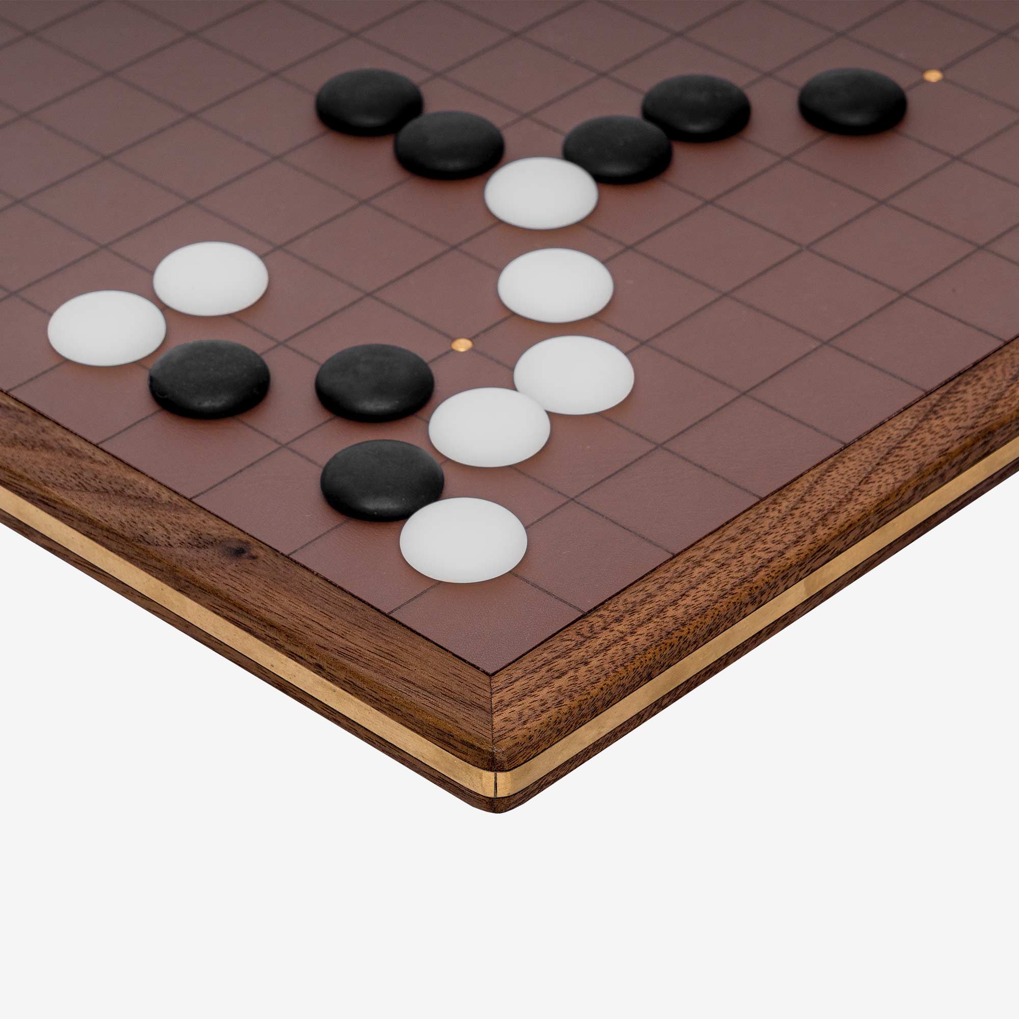 Go - Wooden Go board game, Go game, Go board, online Go pieces, wood board game