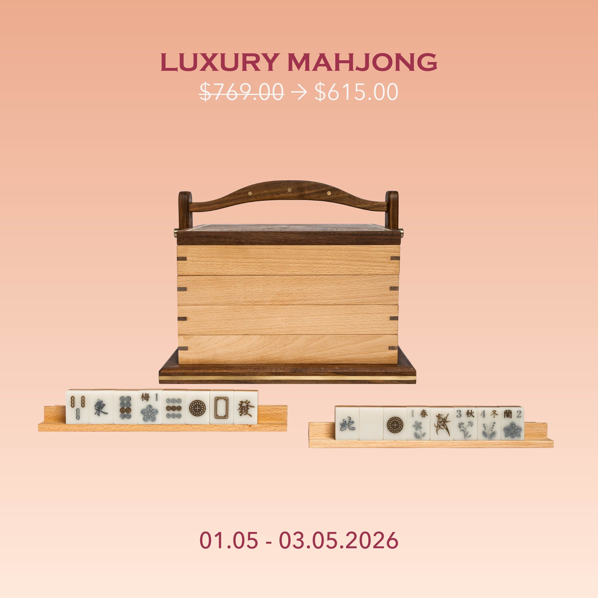 Luxury Mahjong Set