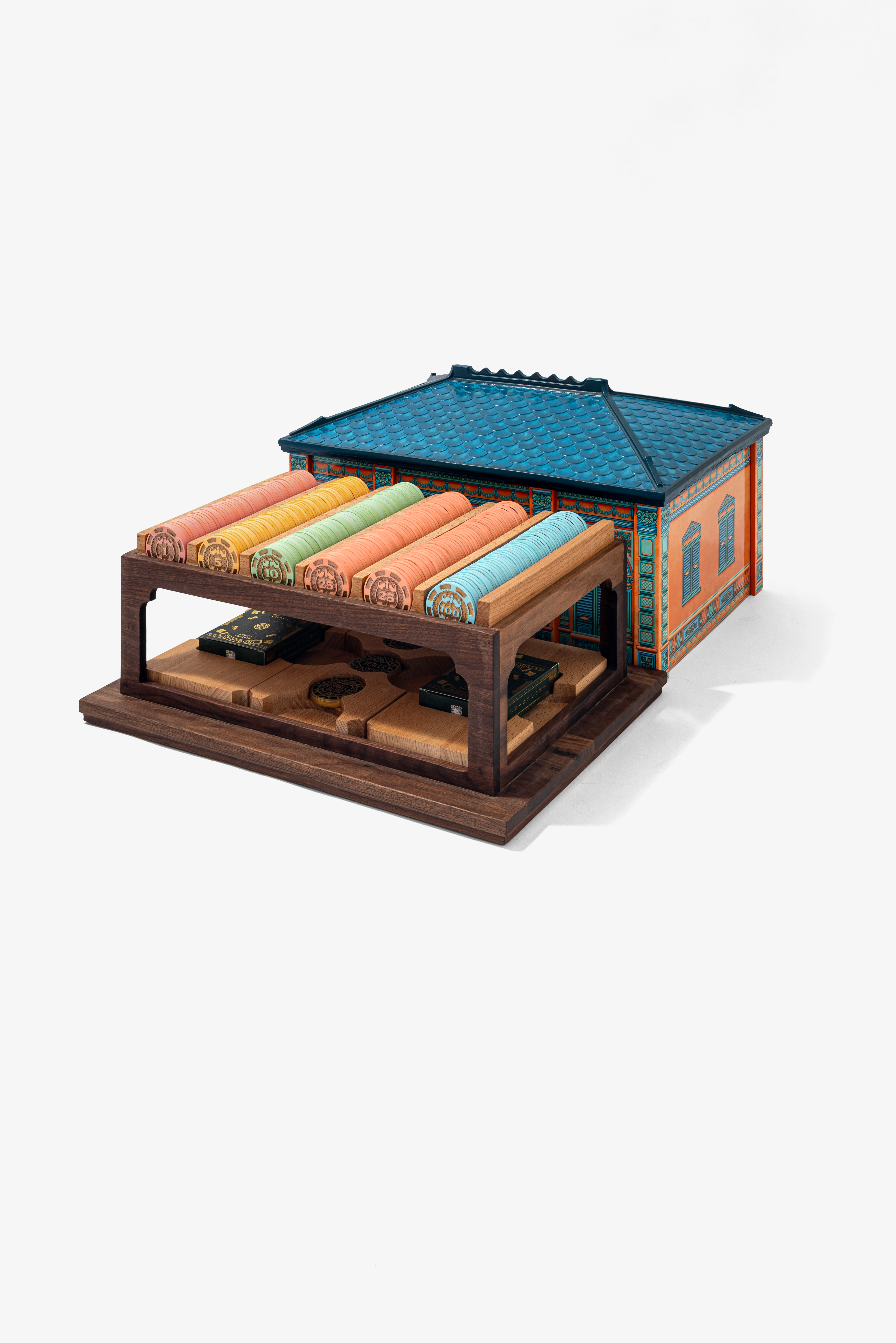 Indochine La Maison de l'Indochine Poker Set