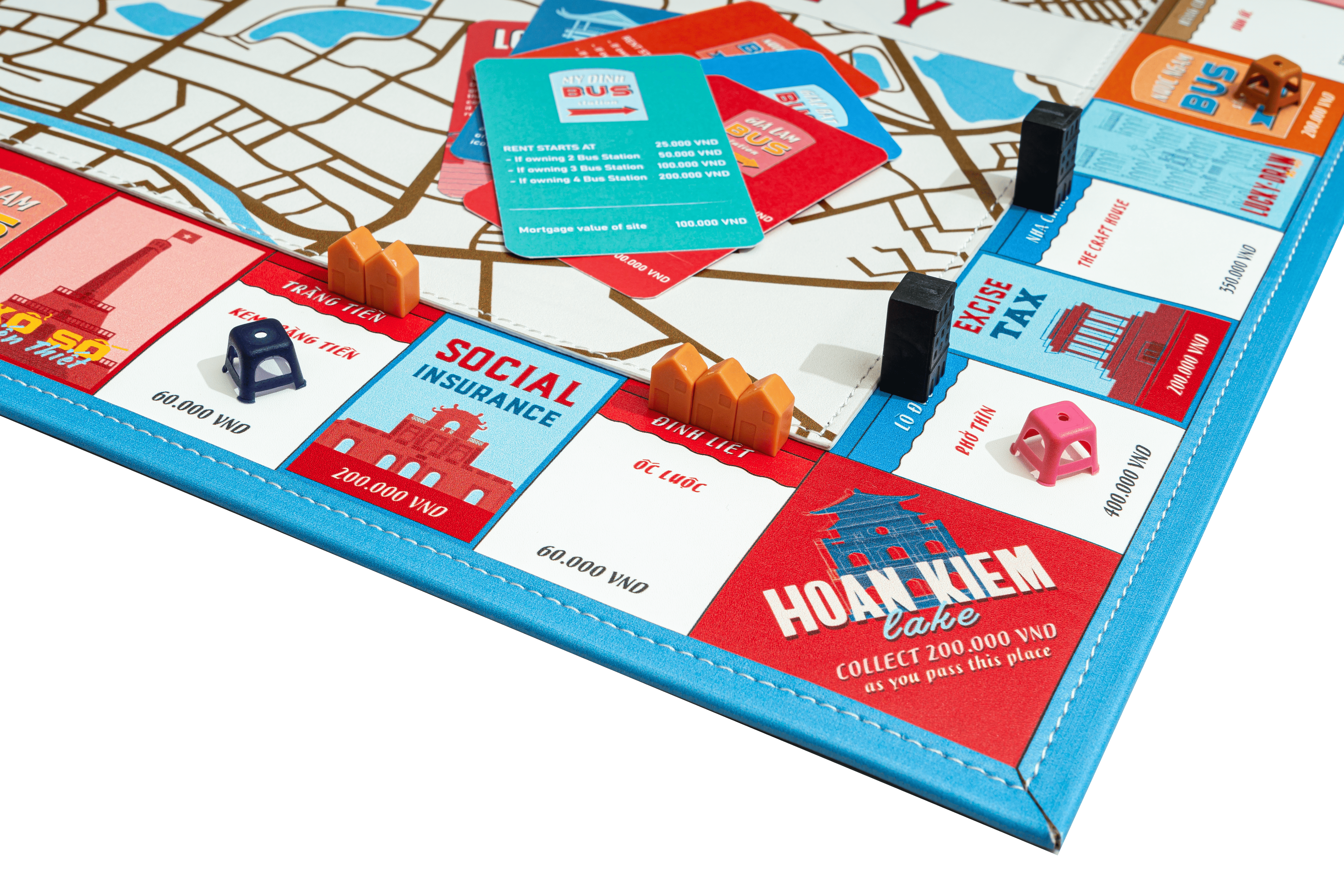 Hanoiopoly - Lumina version