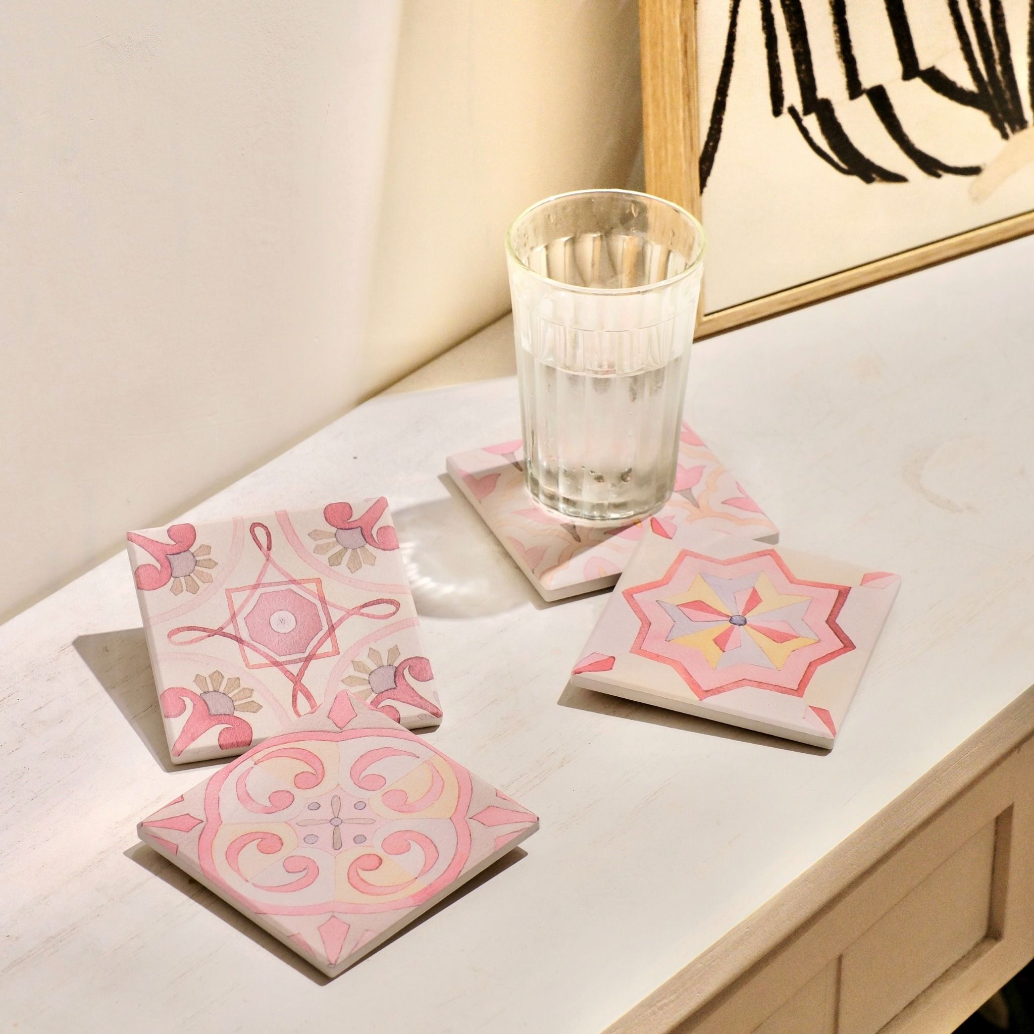 Complimentary: INDOCHINE CERAMIC COASTERS